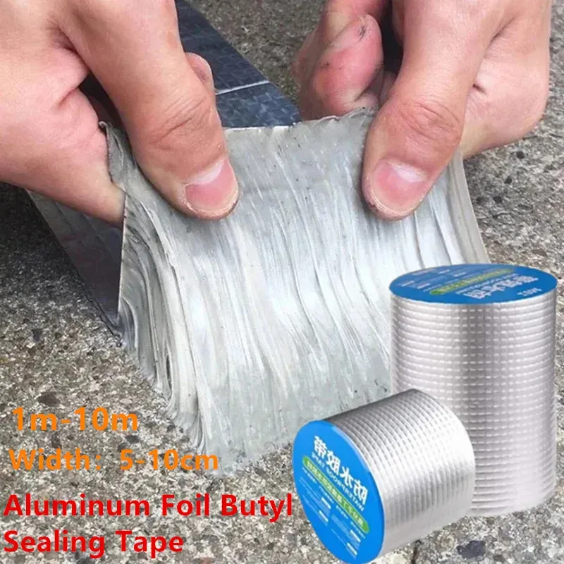 Super wasserdichtes Klebeband, selbstklebendes Butyl-Dichtungsband, Dachreparatur, versiegelter Klebstoff, Dichtstoff, Kanalbefestigungsband, Gartenschlauch, stoppt Lecks