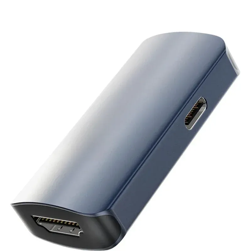 4K60HZ HDMI-zu-USB-C-Adapter, HDCP 2.2 HDR, kompatibel mit RayNeo/XREAL Air/Rokid Air/Switch/Steam Deck
