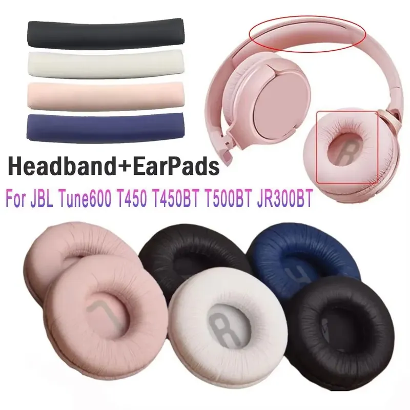 1 Set Ohrpolster Ersatz Ohr Kissen Pad Abdeckungen Top Stirnband Für JBL T450BT T500BT Tune 600 660 510BT Kopfhörer Headset