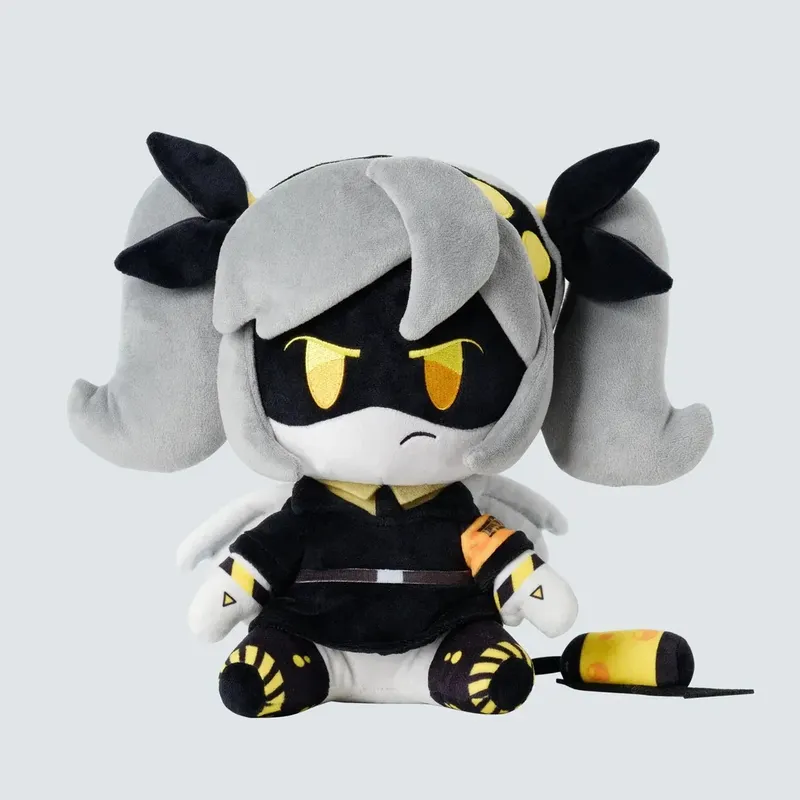 30CM Mord Drohnen Mädchen Plüsch Spielzeug Kawaii Cartoon Anime N Hund UZI Plushie Puppe Weiche Killers Kleine Roboter Spielzeug für Kinder Weihnachten