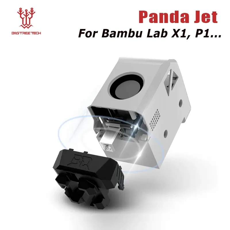 BIGTREETECH Panda Jet Nylon Lüfterkanal für Bambulab P1 X1 Serie DIY 3D-Druckerteile