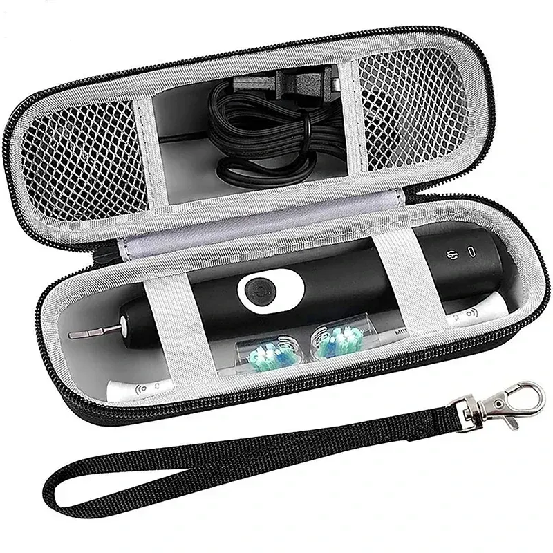 Tragbare EVA-Aufbewahrungsbox für elektrische Zahnbürsten, Hartschalen-Tragekoffer, Schutzhülle, Organizer, Halter, Reisezubehör