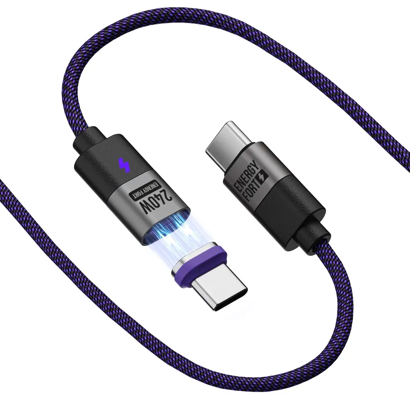 Pd 240w magnetisches usb c bis typ c micro usb schnell ladegerät für samsung s24 s23 s22 ultra/xiaomi 14pro/iphone 15 pro max/macbook air