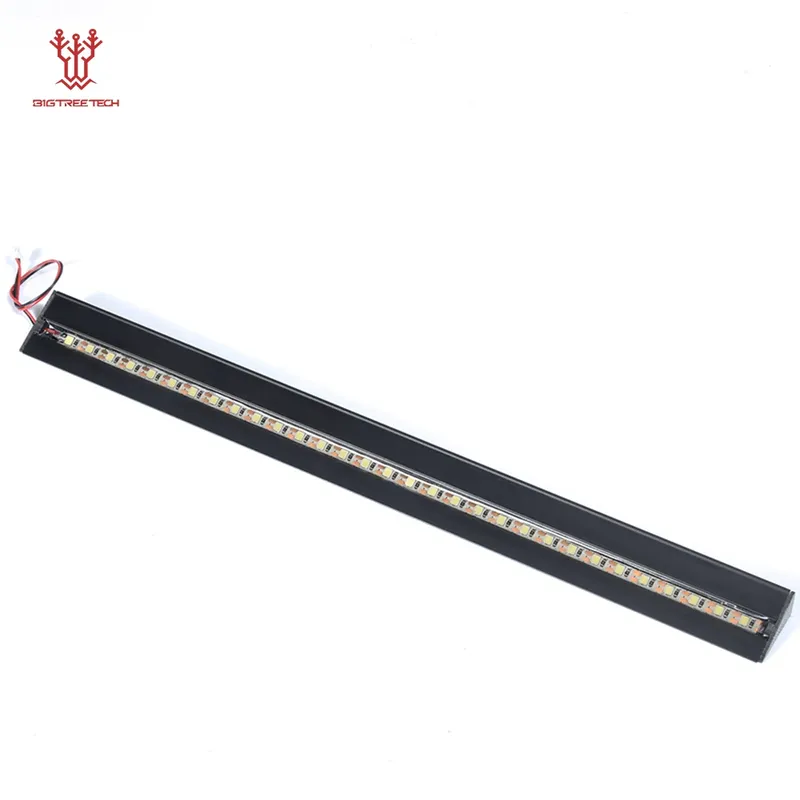 BIGTREETECH Panda Lux LED-Lichtleisten-Set, magnetische Installation, Aluminiumlegierung, für Bambu Lab P1 X1 3D-Drucker, LED-Leuchten