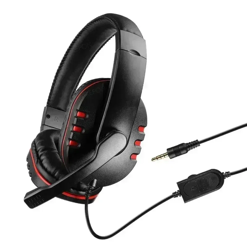 Neues Upgrade Wired Headset Gamer mit Mikrofon Noise Cancelling Kopfhörer für PC Computer Laptop PS4 PS5 Nintendo Tablet Kopfhörer