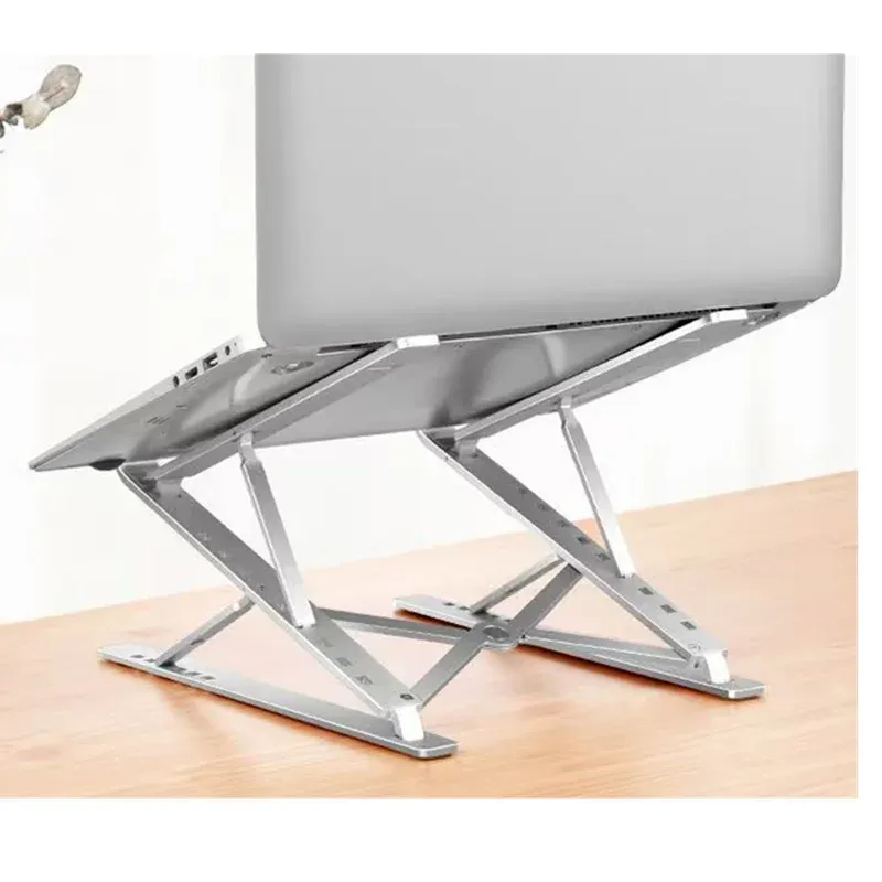 Faltbarer Laptop-Ständer für Macbook, verstellbarer Aluminium-Computer-PC-Tablet-Ständer, Notebook-Halterung mit Wärmeableitung
