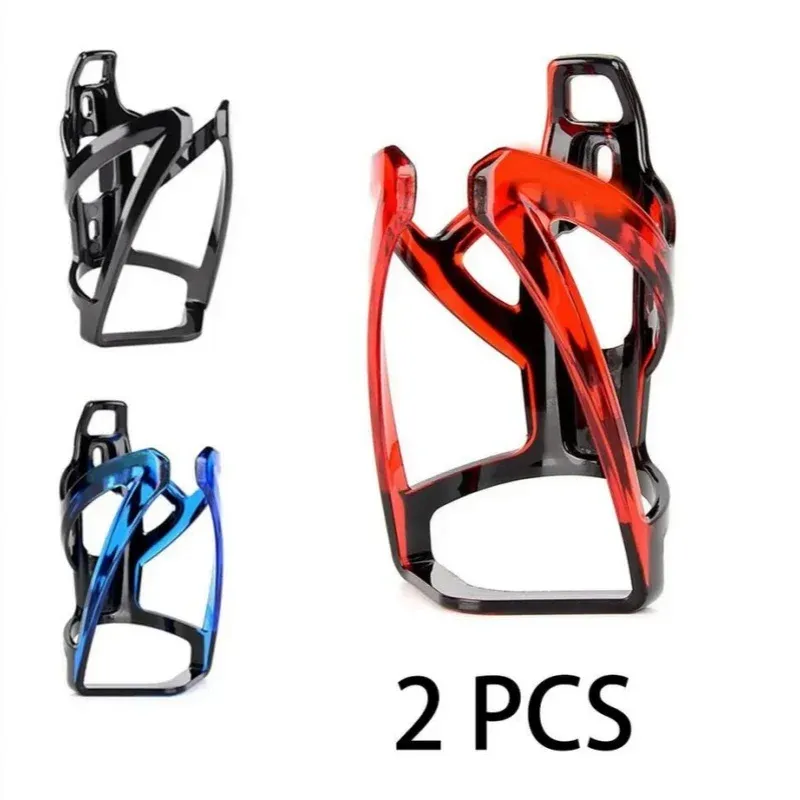2PCS Fahrrad Flasche Käfige MTB Road Fahrrad Wasser Flasche Halter Bunte Leichte Radfahren Flasche Halterung Fahrrad Zubehör