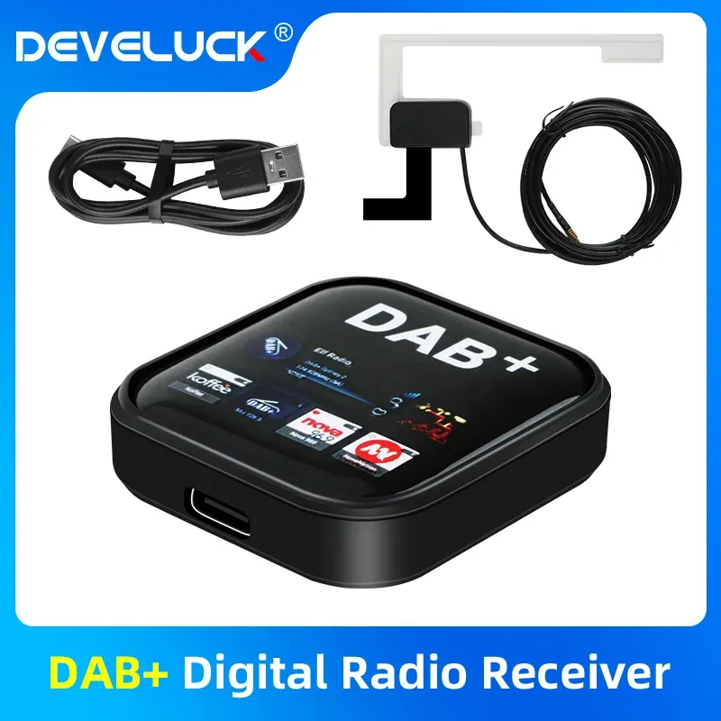 DAB/DAB + Antenne Mit USB Adapter Android Auto Radio GPS Stereo Empfänger Player Für Europa Universal Signal Kopf einheit Player