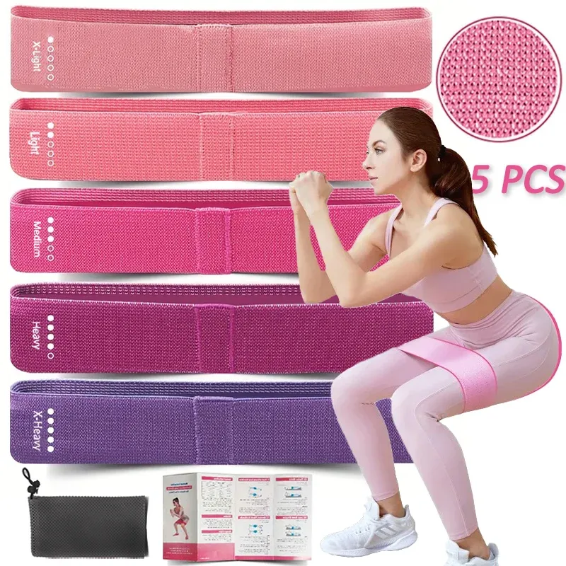 Fitness elastische Widerstandsbänder Heimtraining Yoga Sport Widerstandsbänder Stretching Pilates Crossfit Workout Fitnessgeräte