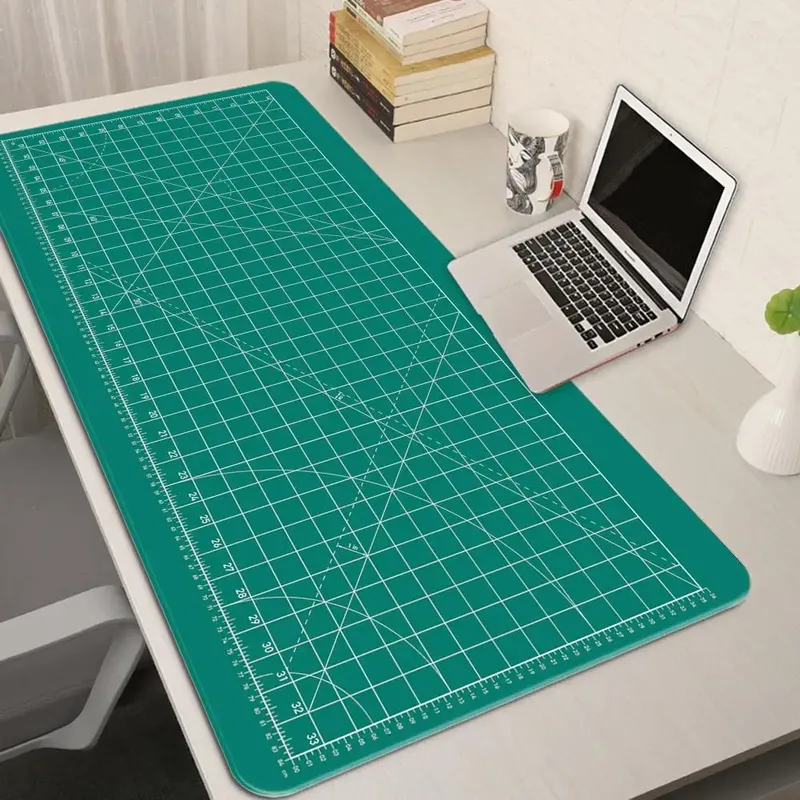 Schneide matte-weiß-auf-schwarz Mauspad Büro Gaming Laptop Schreibtisch matte Anime Mouse pad Gamer Tastatur Maus matte Computer zubehör