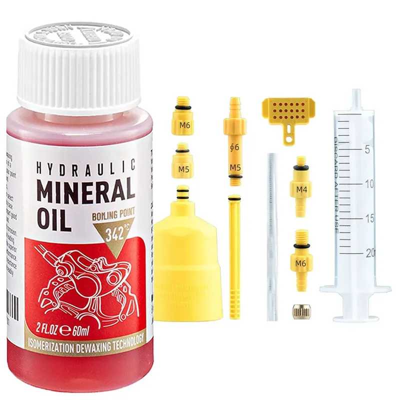 Hochleistungs-Mineralöl für Fahrradbremsen – 60 ml/2 oz – ideal für hydraulische Bremssysteme von Shimano und Tektro