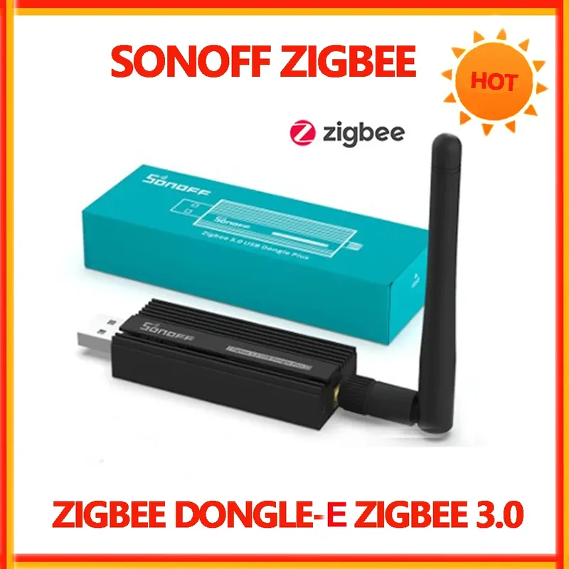 Sonoff Zigbee 3.0 USB-Dongle Plus ZBDongle-E Wireless Universal Gateway Zigbee Hub Smart Home-Modul unterstützt ZHA Zigbee2MQTT