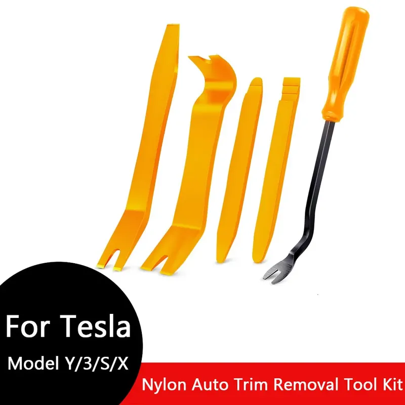 Für Tesla Modell 3 Highland Auto Tür Lichter Auto Trim Removal Tool Kit Auto Clip Entfernung Hebeln Werkzeug Modell Y Modell 3 modell S Modell X