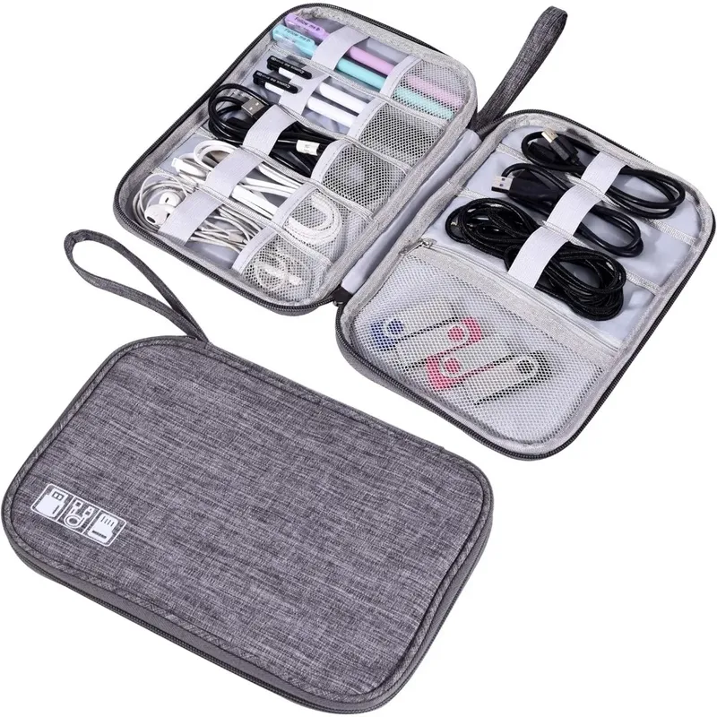 Elektronik Organizer Tasche wasserdicht Trage tasche Reisetasche Universal Kabel Organizer Elektronik Aufbewahrung tasche Zubehör