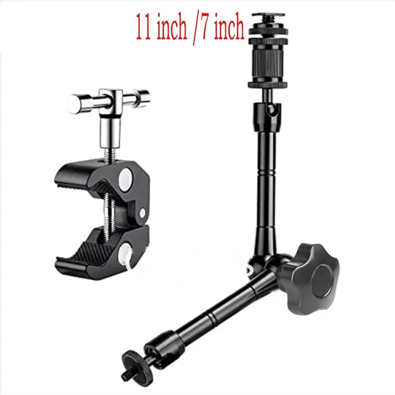 7 Zoll oder 11 Zoll artikulierende magische Arm Super Clamp für DSLR Rig Kamera zu LCD Monito, LED Video Licht Kamera Zubehör