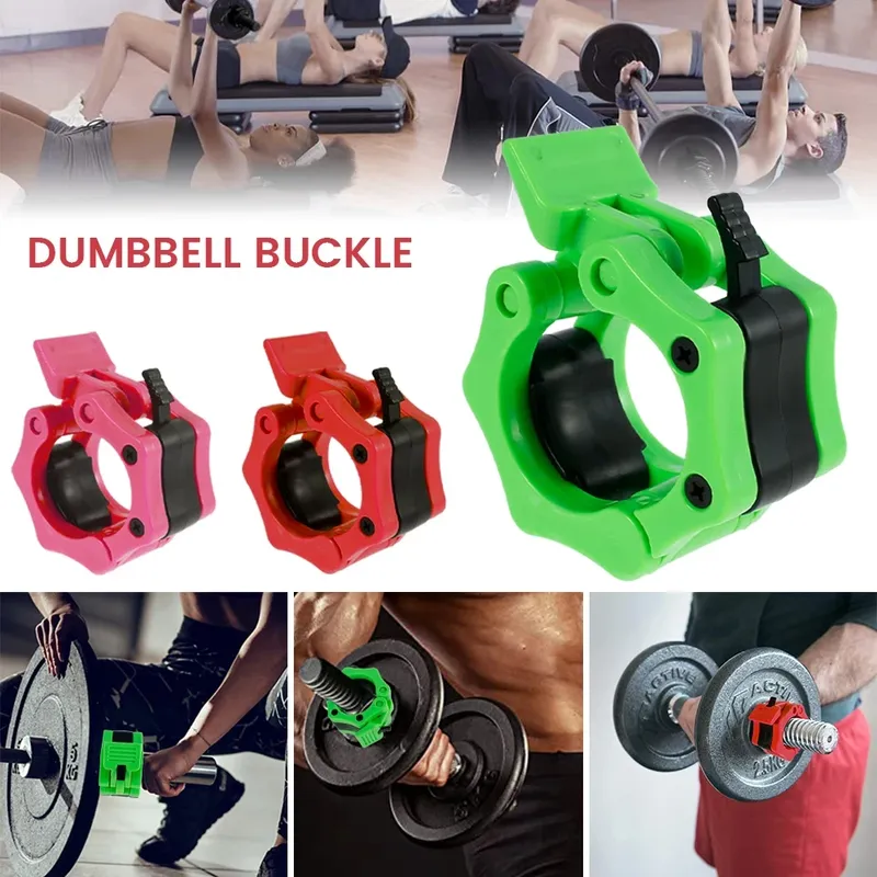 1 Paar 25/50 mm Langhantelklemmen mit Schnellverschluss, Spin-Lock-Langhantelkragen, Gewichtsstangen-Clips für Gewichtheben und Krafttraining