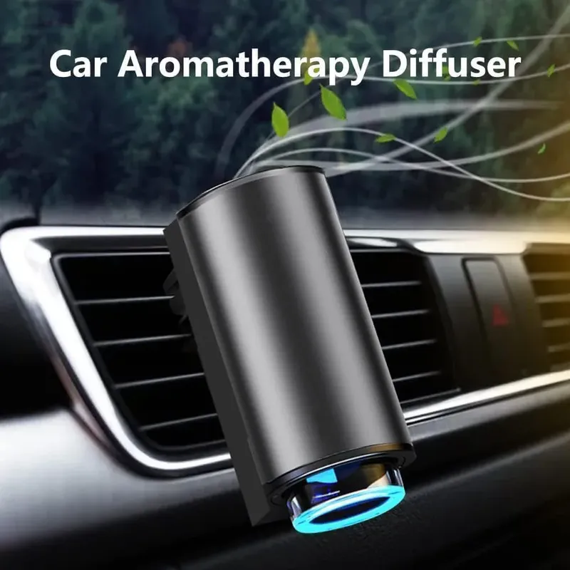 Luftbefeuchter, Diffusor für ätherische Öle, Smart Car Air Aromatherapie-Diffusor, Duft-Car-Lufterfrischer mit drei einstellbaren Geräten