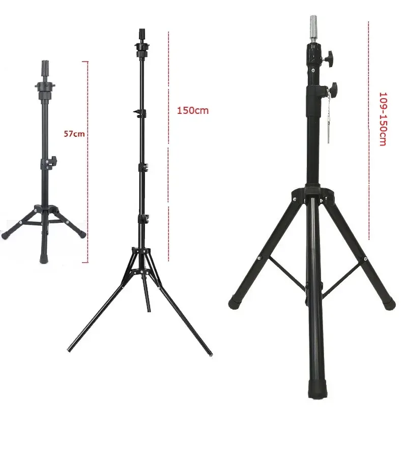 150 cm hohe Stativ Leinwand Kopf Stehen Training Mannequin Stehen Perücke Halter Einstellbare Kunststoff Material Haar Zubehör Werkzeuge
