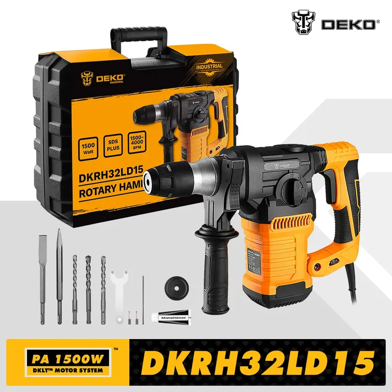 Deko dkrh32ld15 220v 1500w multifunktion aler Schlag hammer Home DIY Holz bearbeitung Elektro strahl hammer Bohr werkzeuge