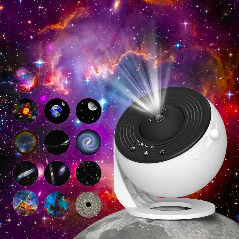 Nachtlicht Galaxie Projektor Sternen himmel Projektor 360 ° drehen Planetarium Lampe für Kinderzimmer Valentinstag Geschenk Hochzeits deko