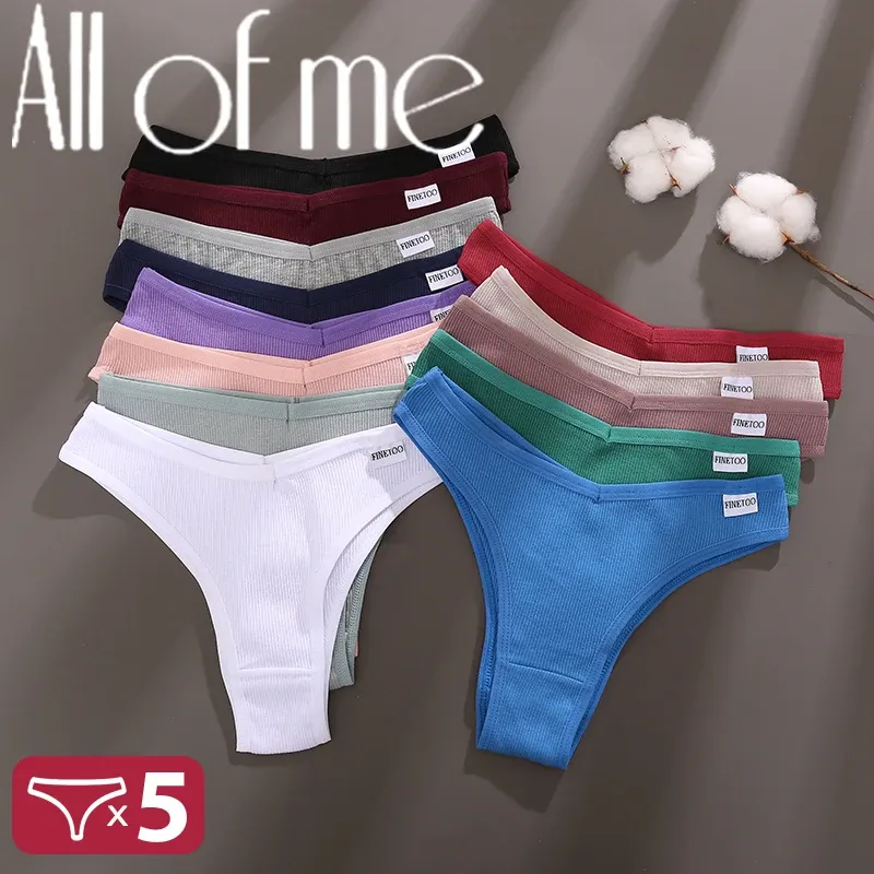 5 Teile/satz Baumwolle Dessous Höschen Sexy Unterwäsche Frauen Slip Tangas Weibliche Unterhose Pantys Tanga Höschen Bikini Solide 13 Farbe
