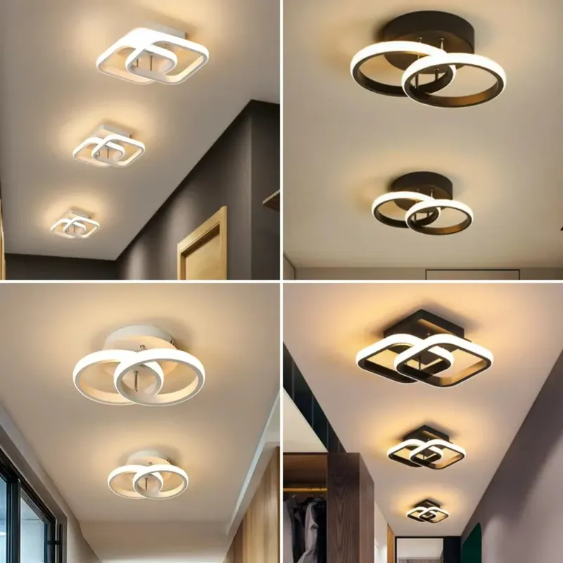Flur- und Flurbeleuchtungskörper, moderne und minimalistische nordische Tischlampe, kreative Veranda, Garderobe, LED, kleine Deckenleuchte