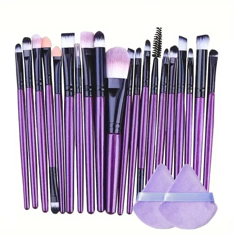 20 Stück Make-up Pinsel Set Eyeliner Pinsel Misch pinsel Make-up Pinsel für Wangen Augen Kosmetik Foundation Pinsel Make-up Pinsel Set
