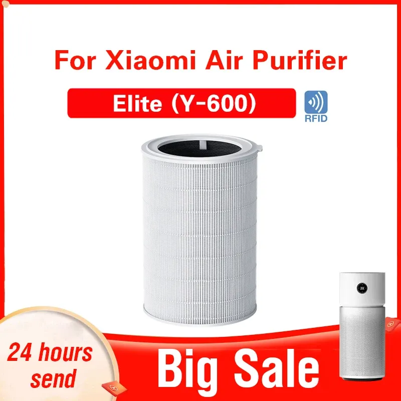 Für Xiaomi Hepa-Filter Elite Y-600 Xiaomi Aktivkohlefilter Elite Y-600 für Xiaomi Luftreiniger Elite Y-600