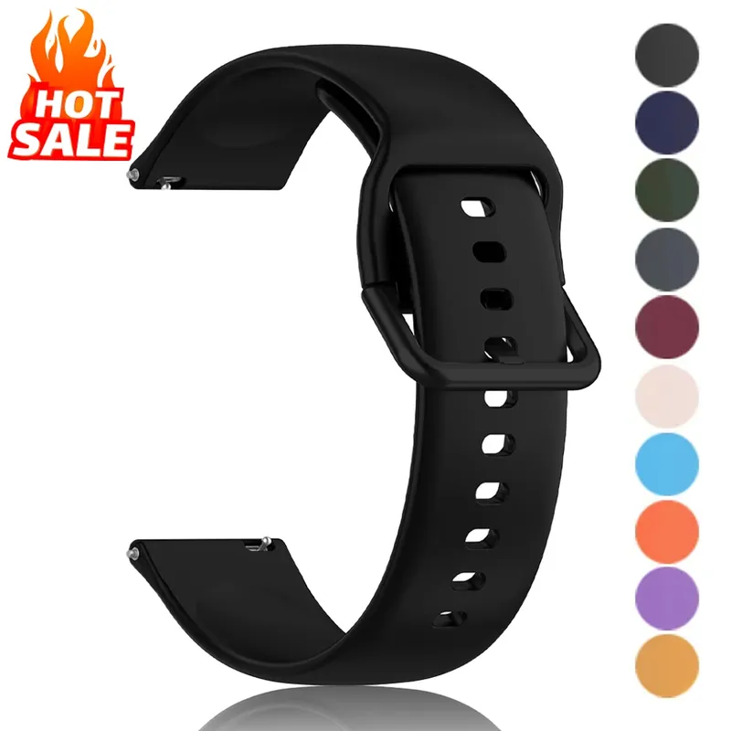 Armband für Amazfit GTS 2/4/3/GTS 2/4 Mini/GTR 4/2/2e 20 mm/22 mm Uhr Silikon Sportarmband Amazfit Bip 6 5 3/u Pro Series Band