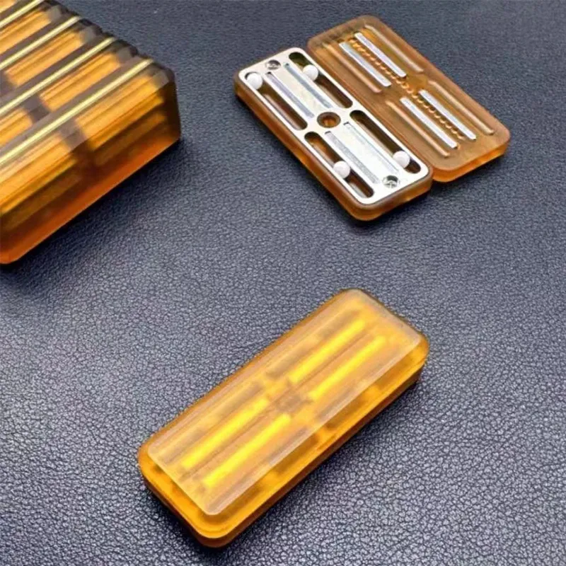 Pei Rebound Maschinen Slider Push Zappeln Spielzeug Dekompression edc haptische Münze Zappeln Slider für Erwachsene Geschenke