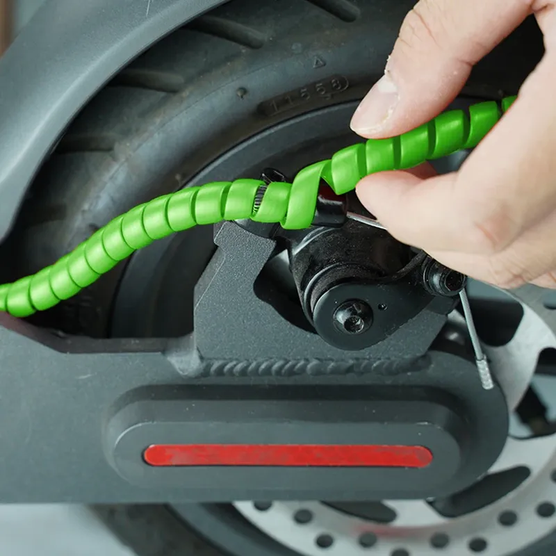 1,3 m Linie Organizer Rohr Schutz Wrap Wickel Kabel Draht Protector Abdeckung Rohr für Xiaomi M365/PRO Elektro-scooter liefert
