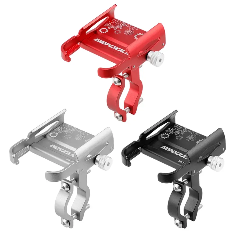 Fahrrad Telefon halter 360 ° Drehung Aluminium legierung MTB Fahrrad Telefon GPS Halterung Roller Motorrad Lenker halterung Handy Ständer - 5.48 EUR