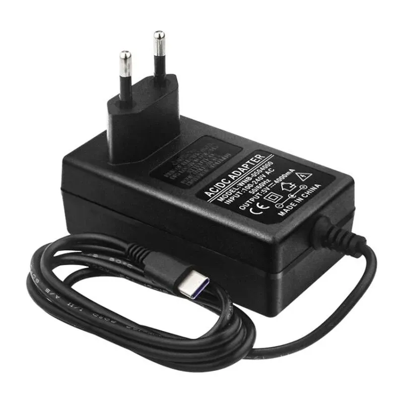 5V 4A DC Typ-C Netzteil-Adapter für Nvidia Jetson Nano 2GB/Raspberry Pi 4B/Orange Pi 3/4 LTS/5/5B/5 Plus
