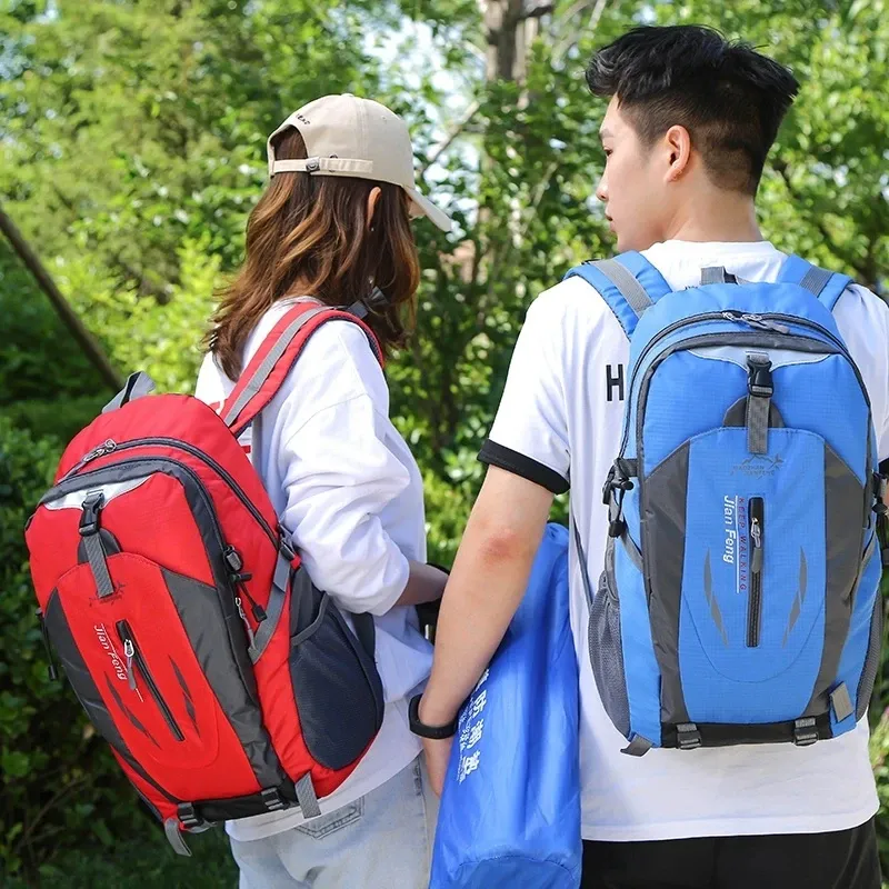 Herren Outdoor-Rucksack, große Kapazität, für Reisen, leicht, lässig, Wanderrucksack, Sport, wasserdicht, Reise-Bergsteigertasche