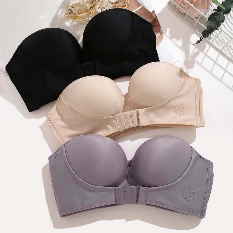 Vor Schließung Bhs Für Frauen Push-Up Liebsten Bh Nahtlose Büstenhalter Weiche Unterwäsche Weibliche Sexy Unsichtbare Dessous Intime