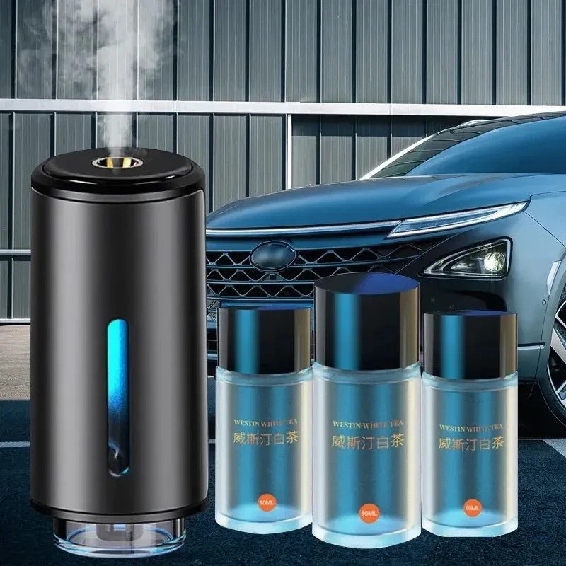 Auto Lufterfrischer Elektrische Auto Aroma Diffusor Auto Air Vent Ätherisches Öl Nebel Luftbefeuchter Duft Diffusor Aromatherapie