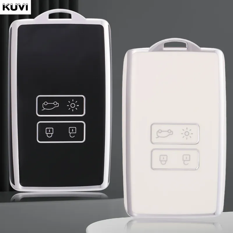 Neue TPU Auto Remote Key Case Abdeckung Shell Für Renault Koleos Captur Megane Clio Scenic Talisman Arkana Für Dacia Sandero Karte Fob