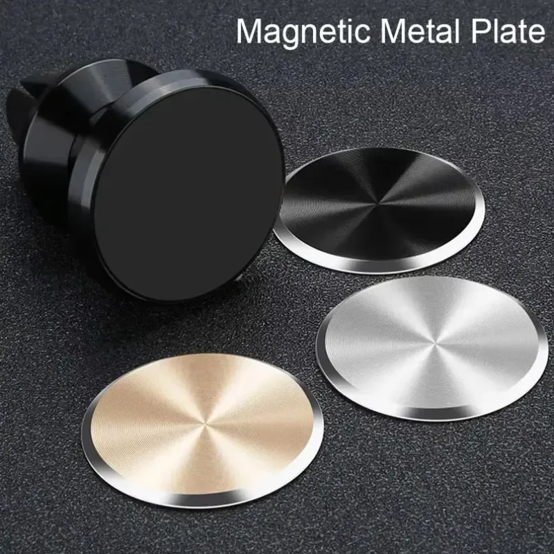 Dünne Metallplatte, tragbare magnetische Scheibe für magnetische Telefon-Tablet-Halterung, Anzug, Eisen, Auto-Zellenmontage, CD-Muster/glatter Ständer