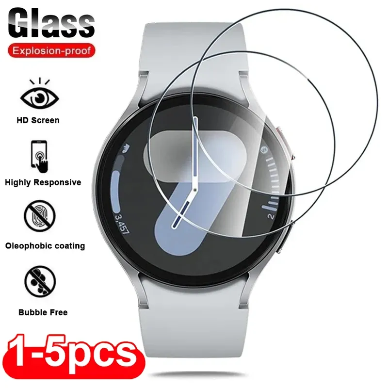 Glas-Schutzfolie für Samsung Galaxy Watch 7 Ultra 6 5 4 Displayschutz Samsung Serie 40mm 44mm 45mm 46mm 47mm 42mm 43mm
