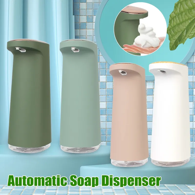 Automatischer Schaum Flüssig seifensp ender Schaum berührungs los USB wiederauf ladbar Hand frei tragbar 450ml für Badezimmer Küche