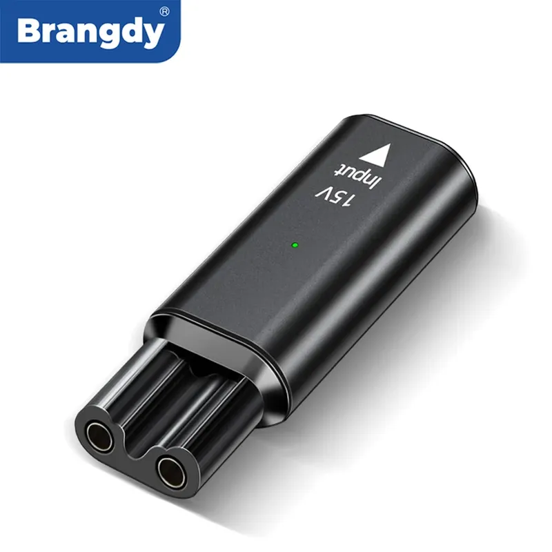 Brangdy 15V HQ8505 Typ-C Rasierer-Adapter Ladekonverter für Philips One Blade QP6520 QP6530 QP6510 elektrischer Bartschneider