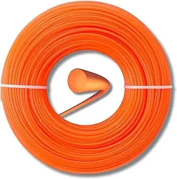 15 m * 2,0/2,4/2,7/3mm Mähen Nylon Gras Trimmer Seil Pinsel Cutter Strimmer Linie Mähen draht Rasenmäher Zubehör (kreis form)