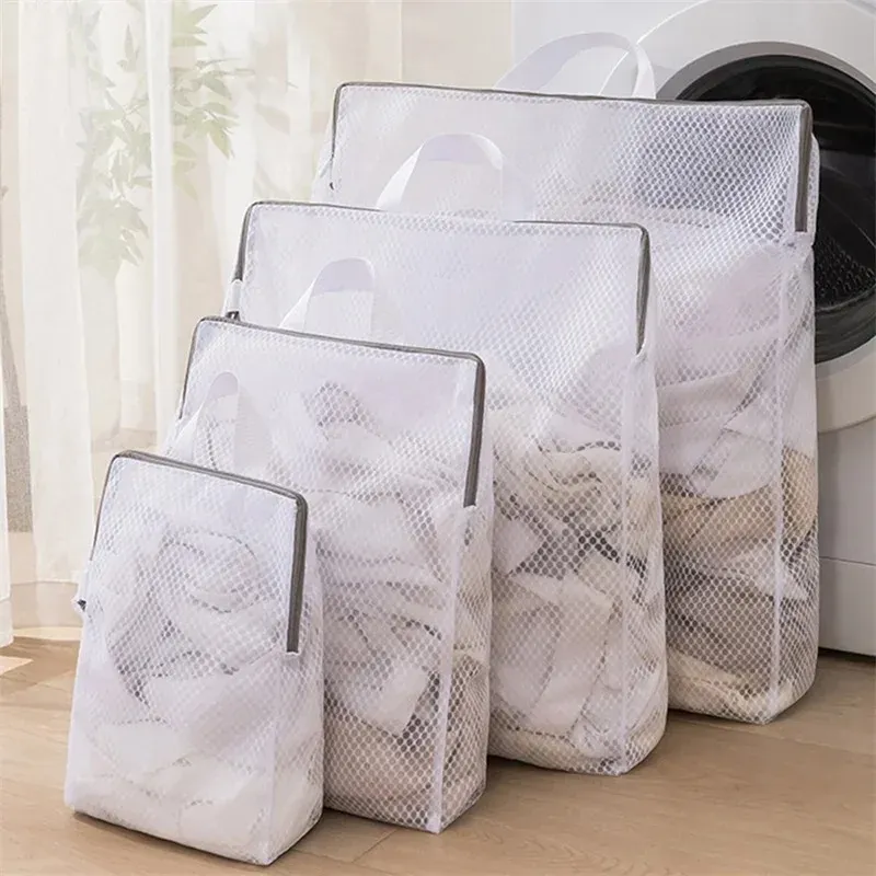 Verbesserte Wäsche-Handtaschen, wiederverwendbare Waschmaschine, Kleidungspflege, Kulturbeutel, Netznetz, BH, Socken, Dessous, Unterwäsche, Wäscheaufbewahrung