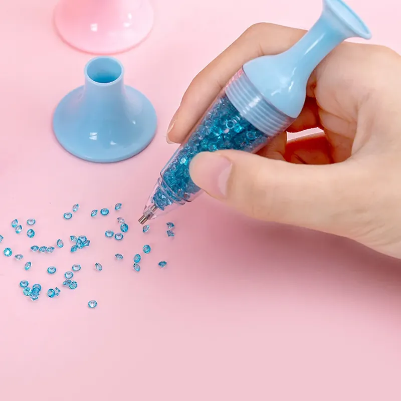 Vase Form Punkt Bohr stift 5d Diamant Stickerei Mosaik Punkt Bohr stift DIY Handwerk Diamant Kunst Kreuz stich Werkzeug