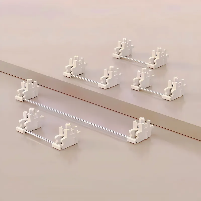 Milk V2 PCB-Plattenmontierter Stabilisator für Gaming, mechanische Tastatur, Schmierung, Satellitenachse für 1,2 mm 1,6 mm PCB 2u*4 6,25u*1