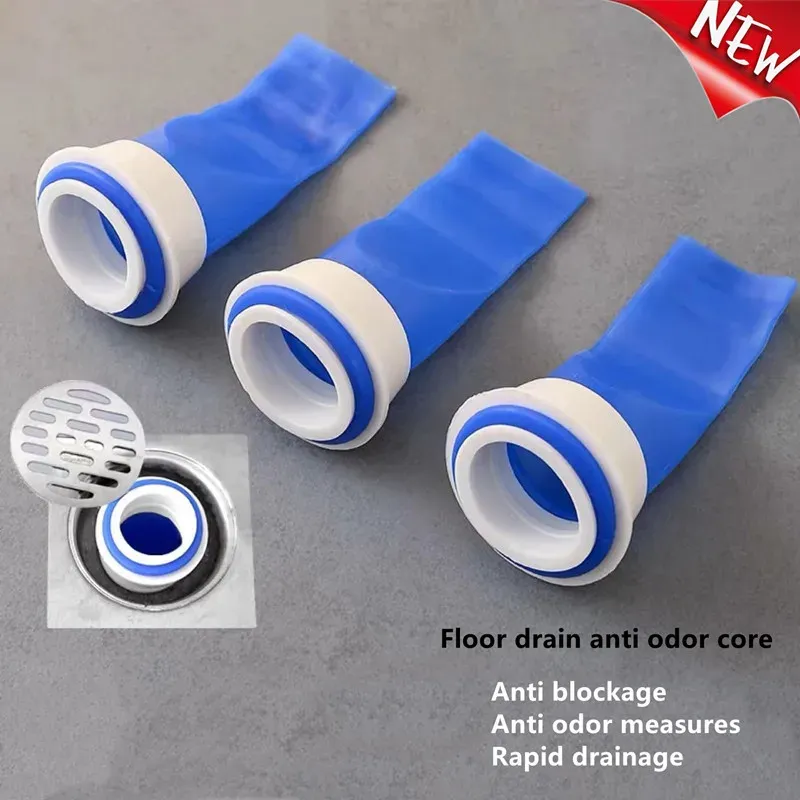 Bodenablauf, Anti-Geruch, Geruch, Waschbecken, Abwasserrohr, Silikonstopper, Abfall, Haarverstopfung, Wasserfilter, Badezimmer, Küche, Toilette, Siebe