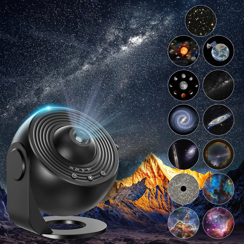 13 in 1 Stern Projektor, Planetarium Galaxie Projektor für Schlafzimmer, Aurora Projektor, Nachtlicht Projektor für Kinder Erwachsene