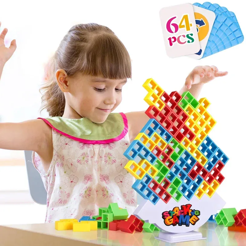 Balance Stapeln Brettspiele Bausteine Erwachsene Kinder Turm Block Ziegel Spielzeug Für Jungen Mädchen Puzzle Spielzeug Familie Partys Spiele