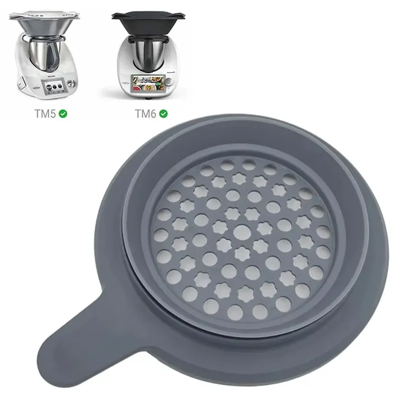 Haupttopfdeckel mit großem Loch für Thermomix TM6 TM5 mit Teigspender, Küchenmaschinenteil