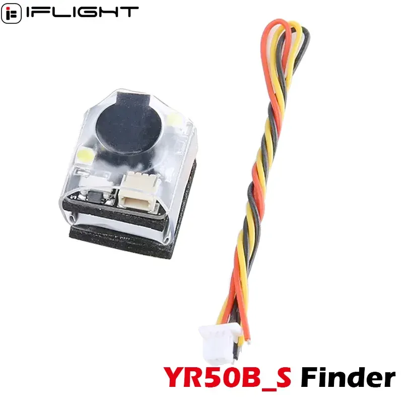 IFlight YR50B_S Finder Buzzer 100 dB BB-Ring-LED-Lichtalarm 100 Dezibel programmierbar BF F7 für FPV-Quadcopter und RC-Flugzeug